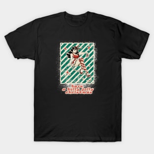 Xmas Y2K Pin Up Demon Girl Have a Holly Jolly Christmas Retro T-Shirt